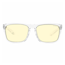 Gafas GUNNAR INTERCEPT Gaming Glasses (Crystal Frame) Color Lente Amber, Frame Transparente, Light weight, 100% UV Block - INT-07601