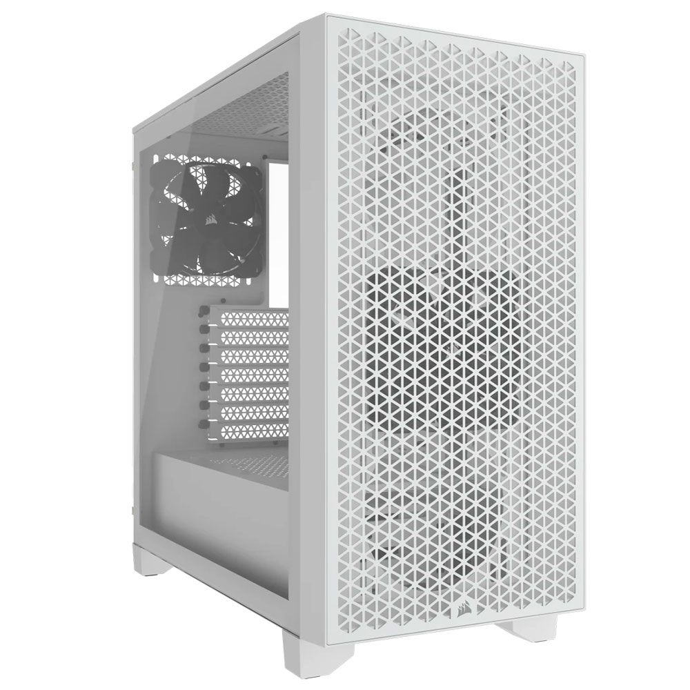 Case Corsair 3000D AIRFLOW TG White, CC-9011252