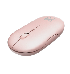[13919] Mouse Klip Xtreme, Inalambrico, Surfista Slim, Silencioso, 800/1200/1600dpi , Pink, KMW-415PK