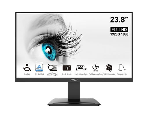 [16142] Monitor MSI MP 2412 FLAT 100Mhz HDMI, 23.8 DP 1920 x 1080 FHD
