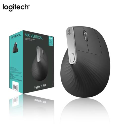 [16884] Mouse Logitech MX Vertical Ergonomico inalambrico, 910-005449