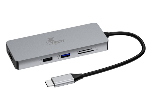 [16906] Adaptador multipuerto 5 en 1 con conexión USB-C, XTC-564