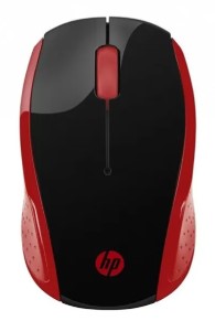 [16908] Mouse HP 200 Optica Red Wireless, 2HU82AA