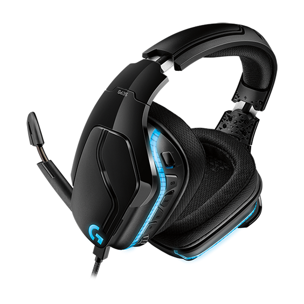 Headset Gaming Logitech G635 7.1 Surround Sound LIGHTSYNC