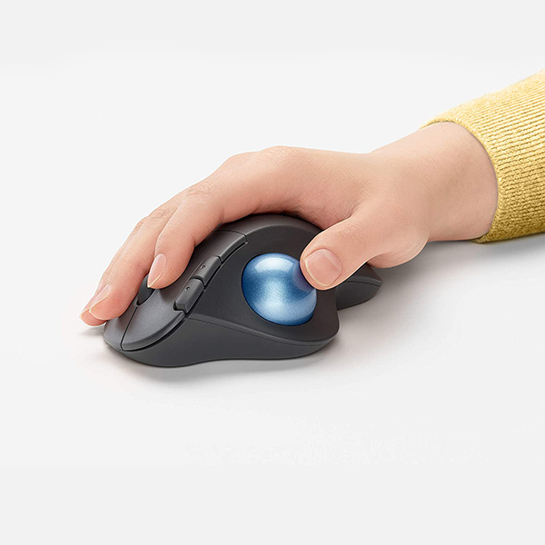 Mouse Logitech ERGO M575 Inalámbrico Trackball Black