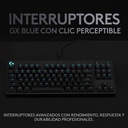 Logitech Gaming G Pro Keyboard USB Carbon English