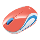 Mouse Logitech Wireless M187 Ultra portátil Coral 2.4Ghz