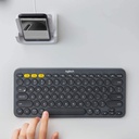 Teclado Logitech K380 Bluetooth Multi dispositivo Negro ESP