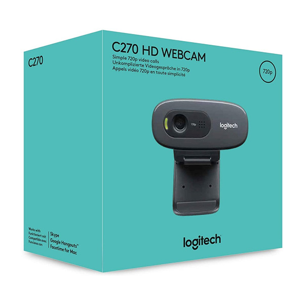 Camara Web Logitech C270 HD 720p