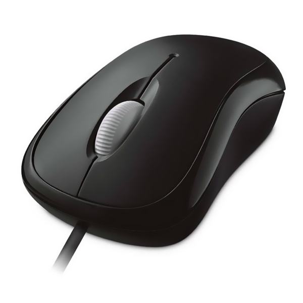 Mouse Microsoft Basic Óptico USB - Ambidiestro