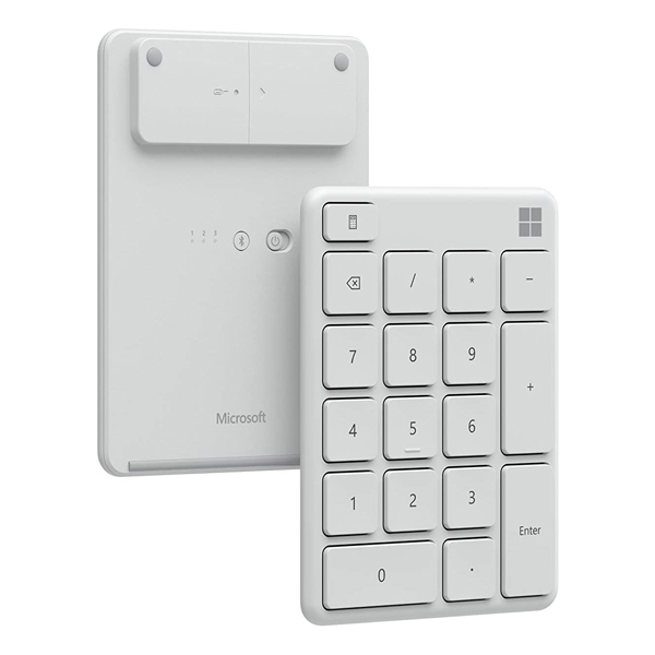 Teclado Numérico Microsoft Bluetooth Blanco - ‎23O-00031