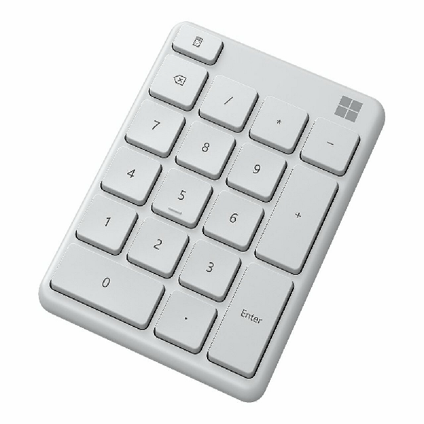 Teclado Numérico Microsoft Bluetooth Blanco - ‎23O-00031