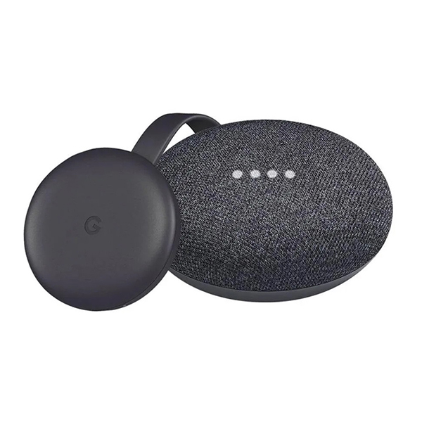 Google Smart TV KIT, ChromeCast + Google Home Mini