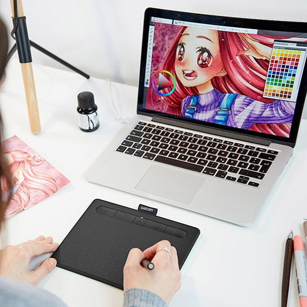 Wacom Intuos Comfort PB Small Black - CTL4100WLK0