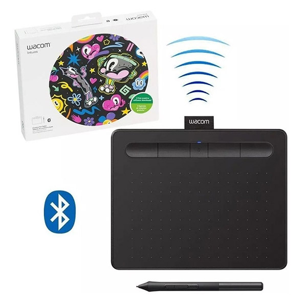 Wacom Intuos Comfort PB Small Black - CTL4100WLK0