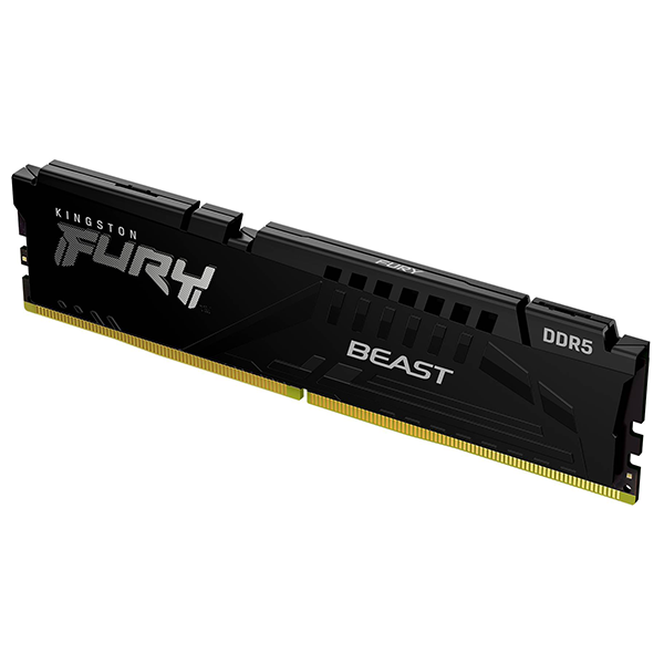 Memoria RAM Kingston Fury 16GB 5200MHz DDR5 CL40 DIMM  Beast Black KF552C40BB-16