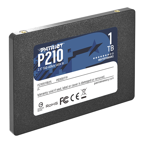 SSD PATRIOT SSD P210 1TB SATA 3 2.5 SSD P210S1TB25