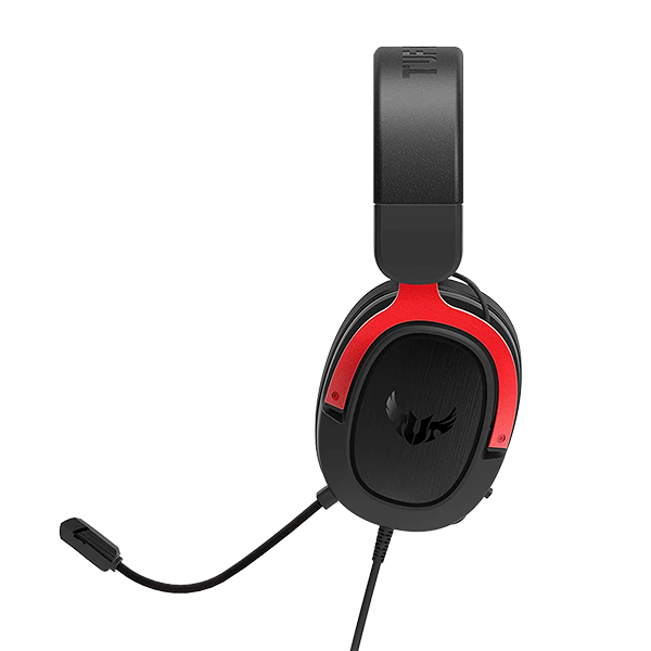 Headset Asus TUF Gaming H3 Gun Metal RED PC, PS4, Xbox One y NS  7.1Virtual