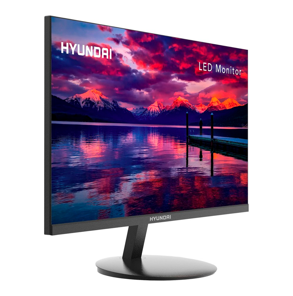 Monitor Hyundai 24" FHD IPS, 75Hz, 24FGM HDMI, VGA, 2 Speakers - Black HT24FGMBK01 