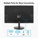 Monitor Hyundai 24" FHD IPS, 75Hz, 24FGM HDMI, VGA, 2 Speakers - Black HT24FGMBK01 