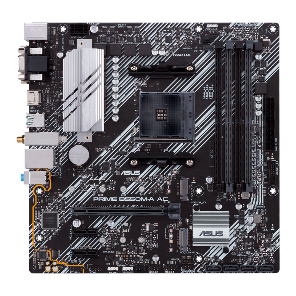 Motherboard Asus PRIME B550M-A AC AM4 Aura