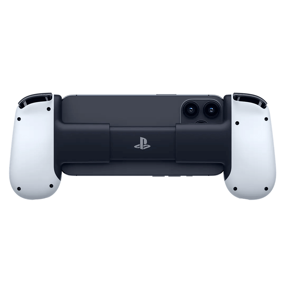 Control Inalámbrico BACKBONE ONE, PLAYSTATION EDITION / LIGHTNING para IPHONE, (ps4-Ps5 app) conexión Lighning, Jack 3.5mm,  - Low Latenci, BB-02-W-S - 