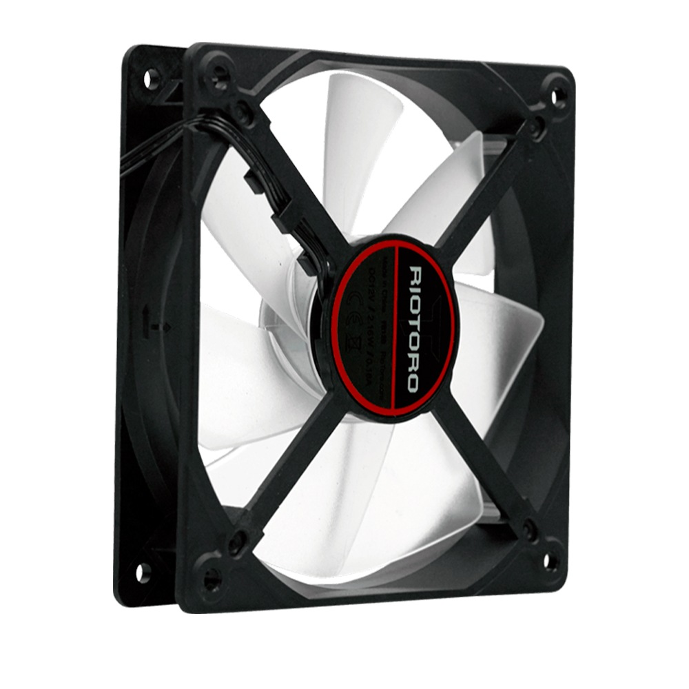 Ventilador Riotoro CROSS-X Classic LED 120 Fan White