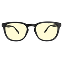 Gafas GUNNAR OAKLAND ONYX/A, Color lente Amber, Low Bridge Fit Compatible, Blocks harmful blue light and 100% UV - OAK-00101