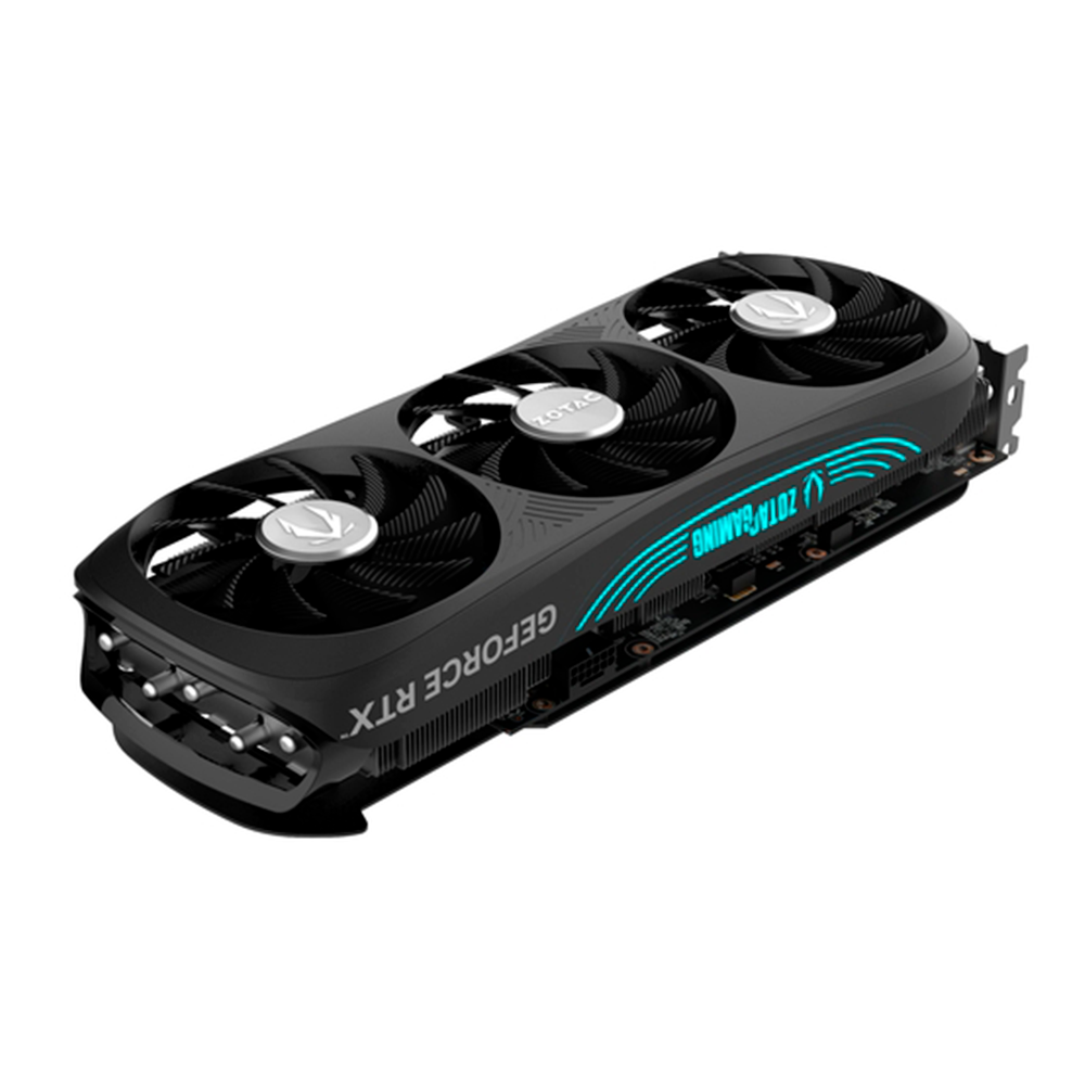 TARJETA DE VIDEO ZOTAC GAMING GEFORCE RTX 4070 SUPER TRINITY BLACK ED 12GB GDDR6X ZT-D40720D-10P