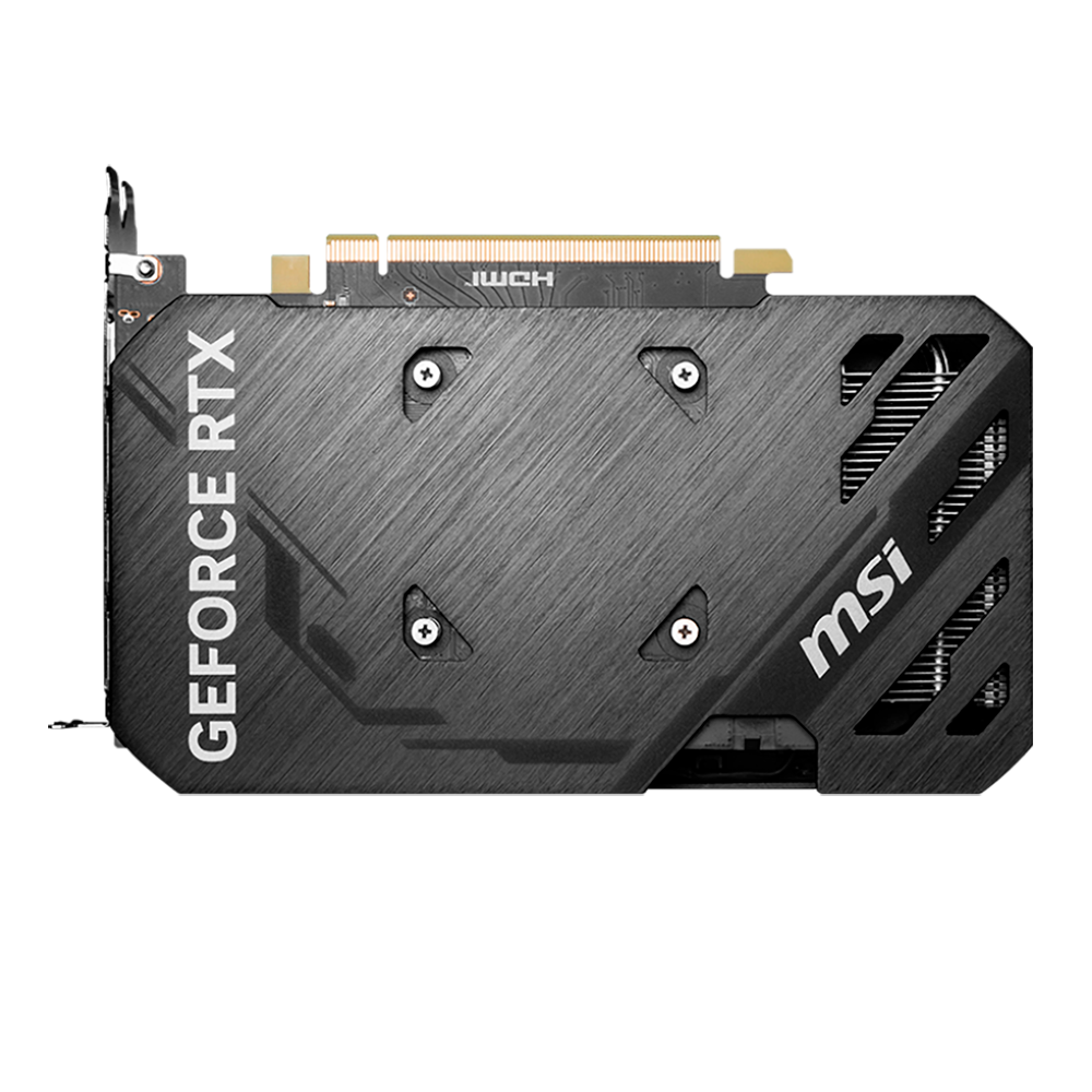 Tarjeta de video MSI RTX 4060 Ventus X2 Black 8GB OC , DP, HDMI, 115W - 912-V516-012