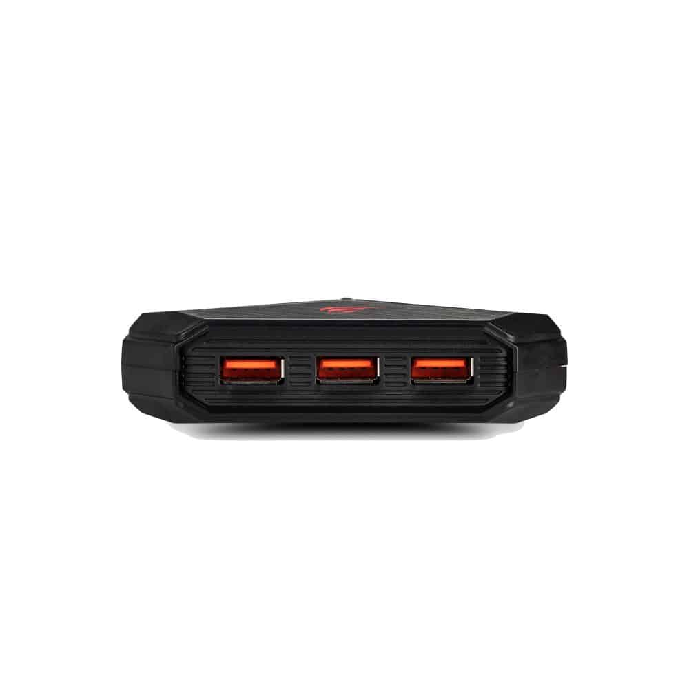 HUB Havit gamenote h95 Hub, USB de Puerto 6,  3.5mm, lector SD y Micro SD