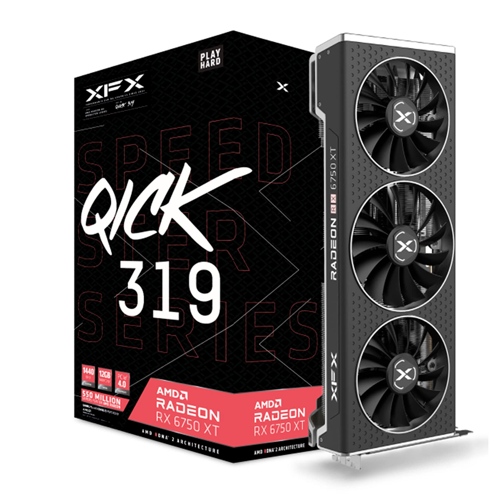 PC QICK Ryzen 5 5600, RX 6750 XT 12GB GDDR6, 16GB DDR4, M.2 256GB, 750W 80+ Bronce