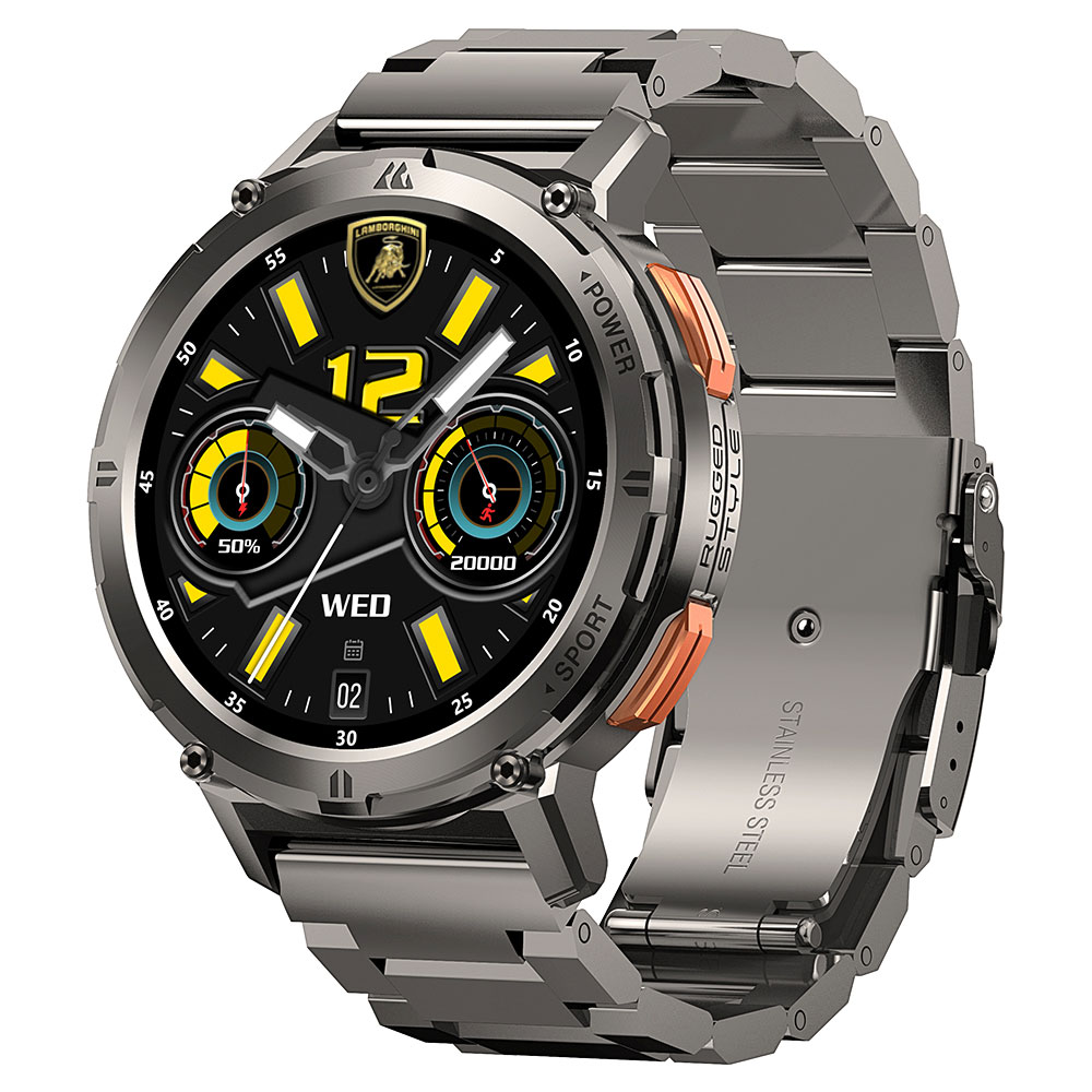 SmartWatch Lamborghini Aventador Cerchio Metal Reloj Inteligente LB-SWMETAL