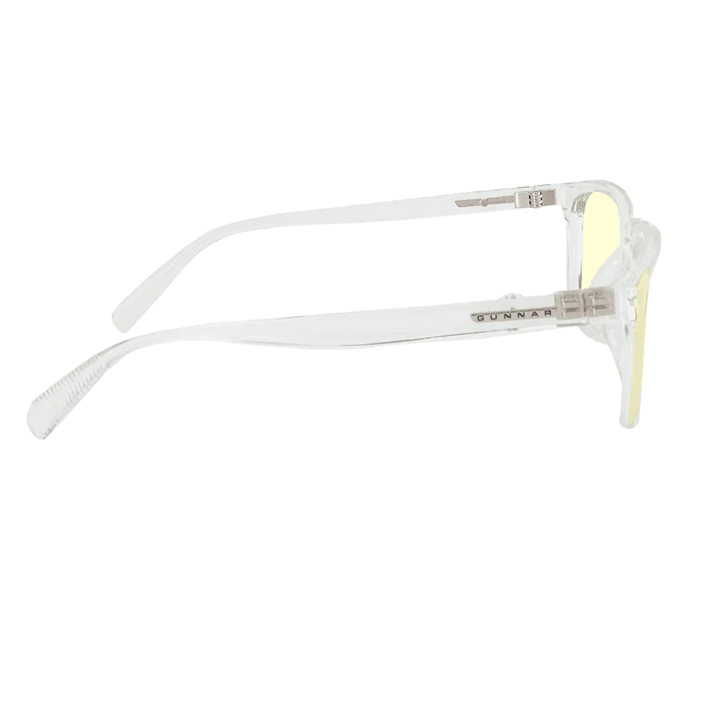 Gafas GUNNAR OAKLAND CRYSTAL/A GUNNAR, Frame Cristal Color Transparente, Peso: 22 gramos,  100% UV Block, - OAK-07601