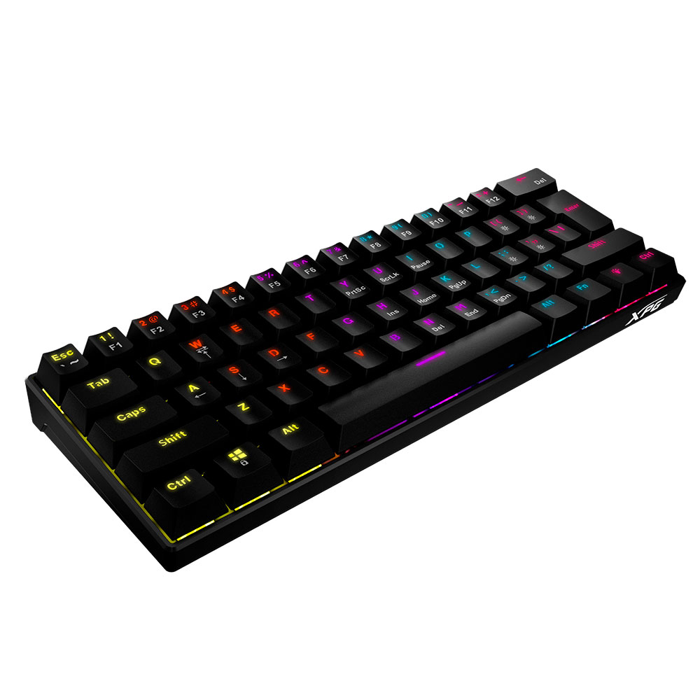 Teclado Mecanico Adata XPG Summoner Mini Switch Rojo ESP SUMMONERMINI61RD-BKCES BLACK