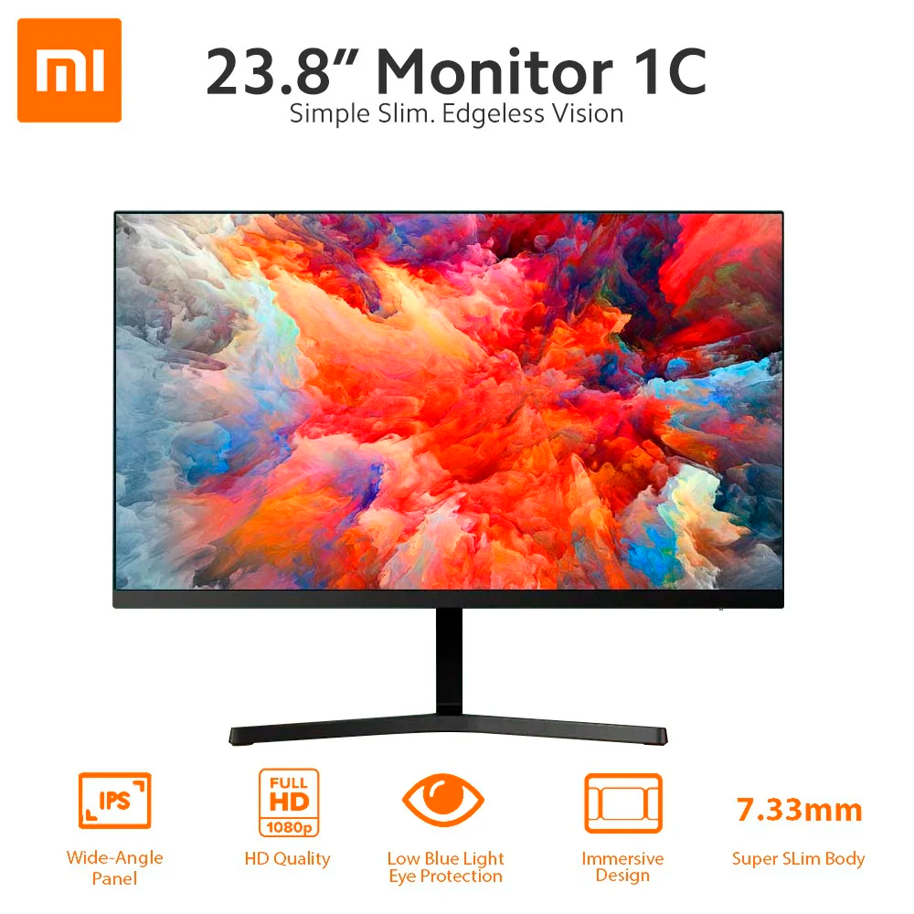 Monitor Xiaomi MI 1C 23.8" IPS,1920x1080 Full HD, 6ms HDMI, VGA -  32099