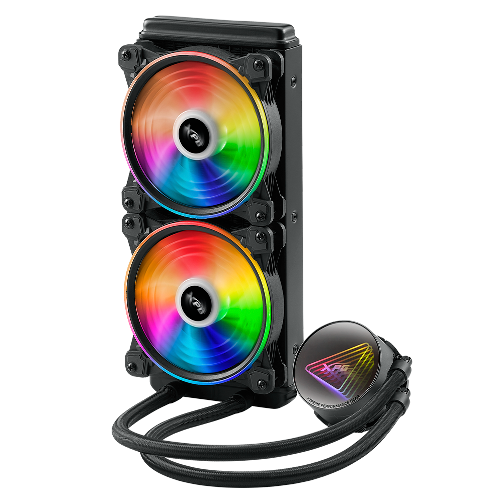 INFRIAMIENTO LIQUIDO XPG Levante X 240 All-in-One ARGB CPU Liquid Cooler - 2000 RPM  (LEVANTEX240-BKCWW)