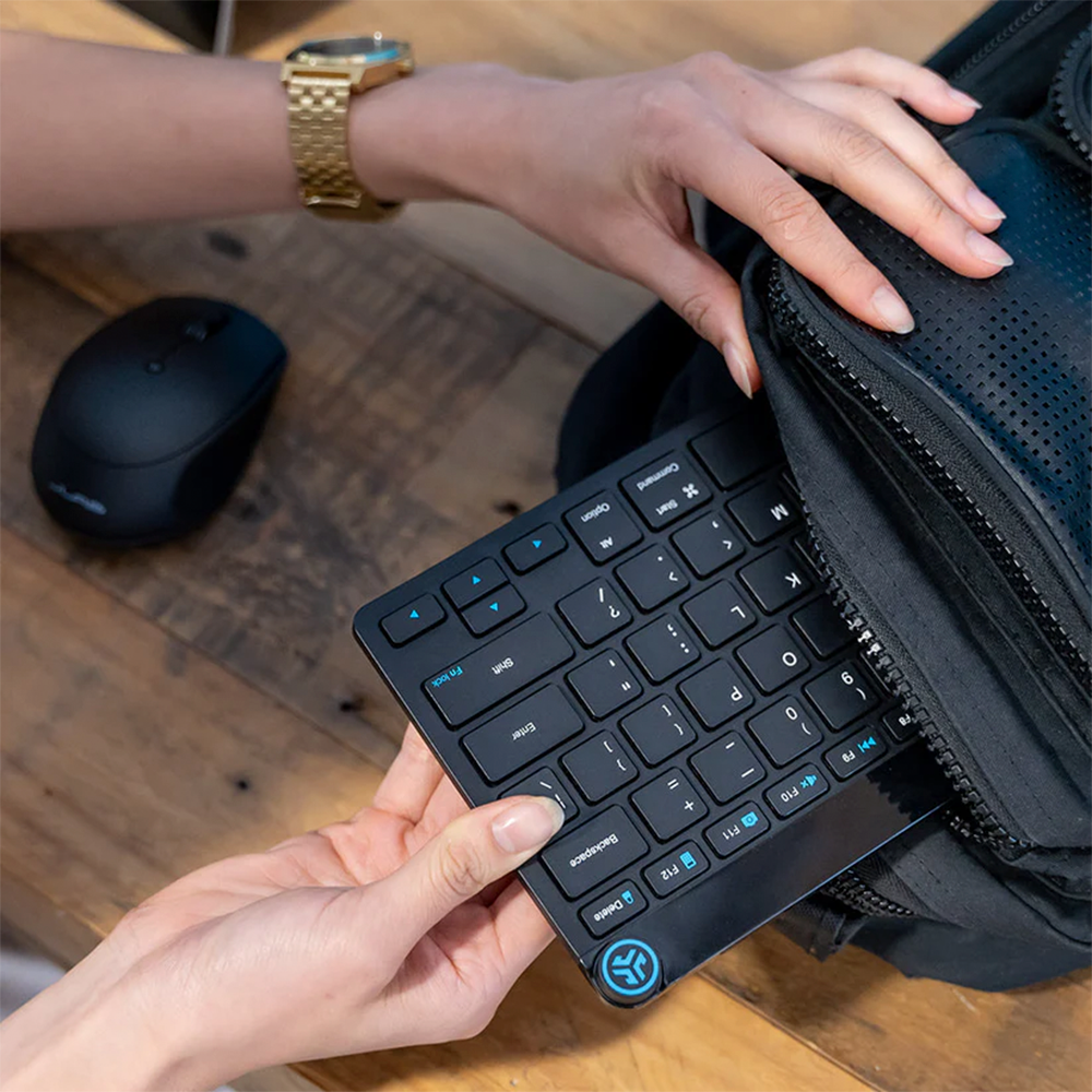 Teclado Inalámbrio JLAB GO Bluetooth y USB - KGOKEYBRBLK4