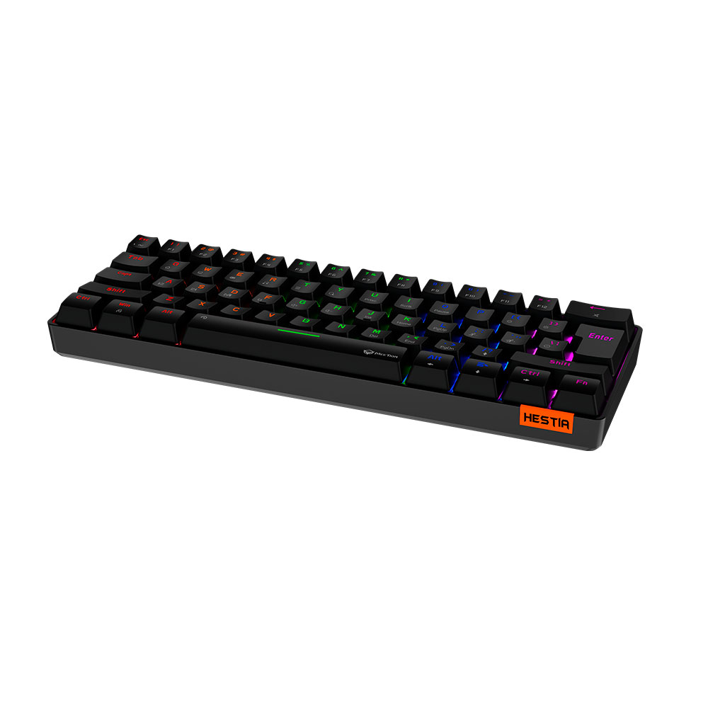 TECLADO MECANICO GAMING MEETION USB-C MK005 BLACK