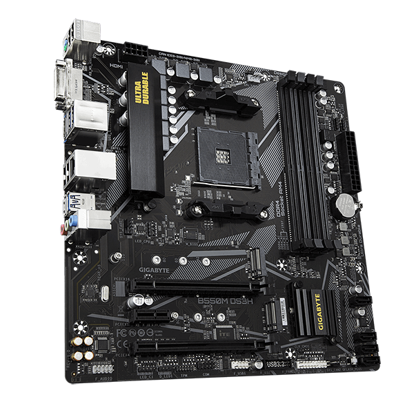 Motherboard Gigabyte B550M DS3H Micro ATX AM4