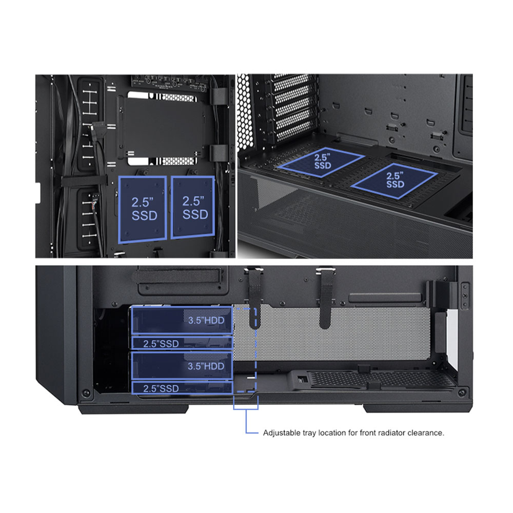 Case Lian Li - LANCOOL 216R -Black G99.LAN216RX.00