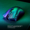 Mouse Razer Deathadder V2 X Sensor óptico 5G 14K DPI Bluetooth Hyperspeed, RZ01-04130100-R3U1