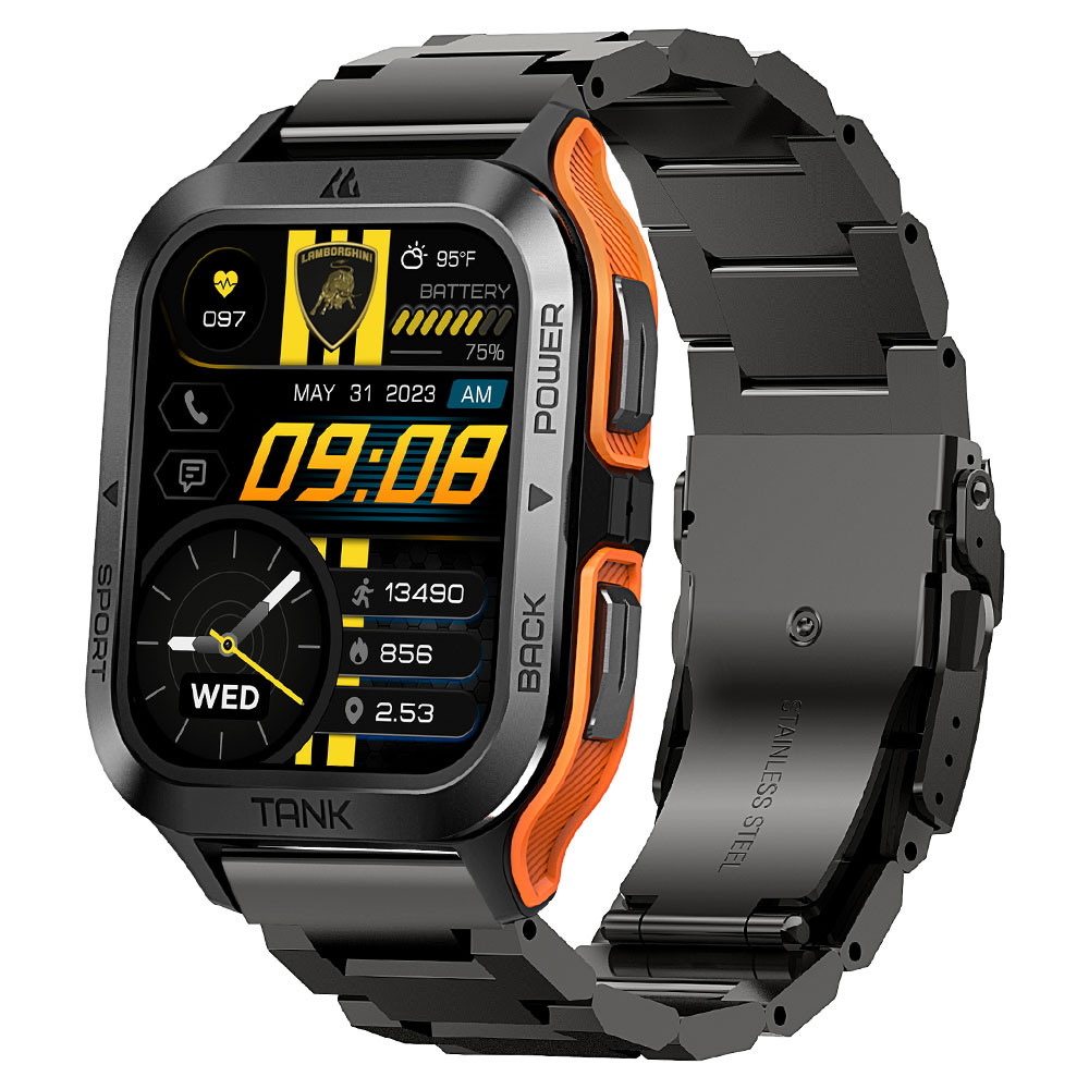 SmartWatch Lamborghini Aventador Q4 Metal Reloj Inteligente LB-SWQ4M