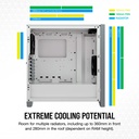 Case CORSAIR  4000D AIRFLOW TG White, CC-9011201