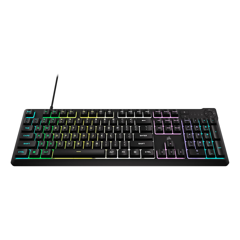 Teclado Corsair K55 CORE RGB SP Black