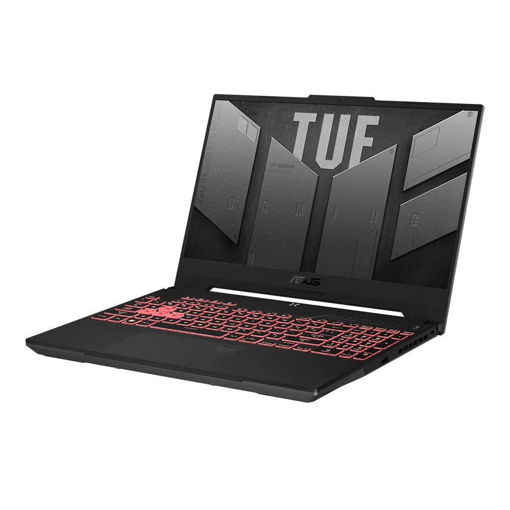 Laptop ASUS TUF FA507, 15.6 FHD WV, Ryzen 7-7735HS, 1TB SSD, 16GB DDR5, RTX™ 4050 - 6G, MECHA GRAY- Windows - 90NR0EB5