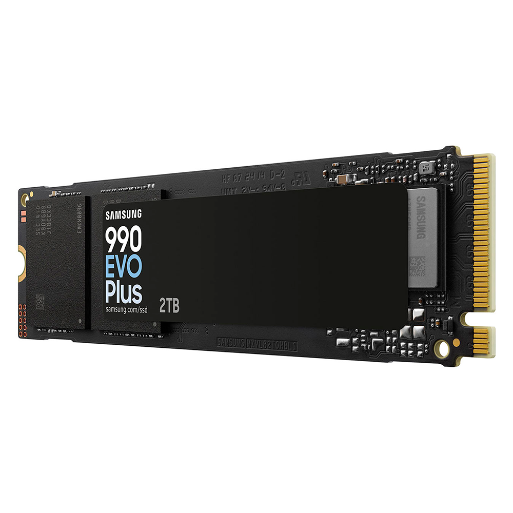 Unidad de Estado Sólido M.2 Samsung 990 EVO Plus 2TB PCIe 4.0 x4 y PCIe 5.0 x2. NVMeᵀᴹ SSD MZ-V9S2T0B