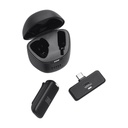 Microfono de Solapa JBL Quantum Stream Inalambrico, Adapter Tipo C, JBLSTRMWLUSBCBLKAM