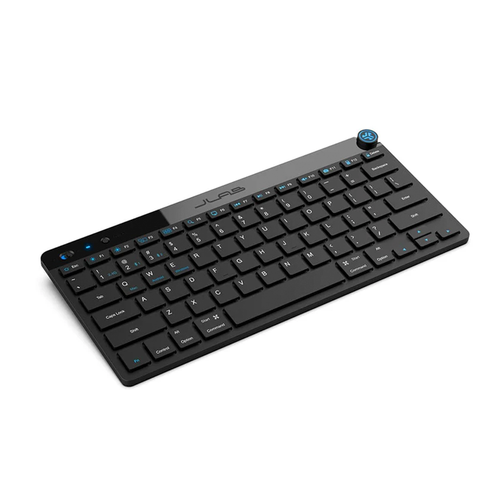 Combo Teclado y Mouse Inalámbrico JLAB Go (bluetooth 5.0 y usb), Ultracompacto, 3 dispositivos - KMGOBUNDLE4