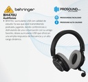 Headset Premium Behringer, 3.5mm + Control Adaptador USB, Microfono desmontable. Cable forrado, Tecnologia Alemana BH470U, Driver 40 mm, 32 ohmios  frecuencia: 20 hz - 20 khz